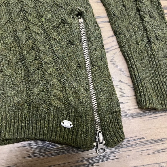 American eagle zip bottom sweater - Picture 3 of 4